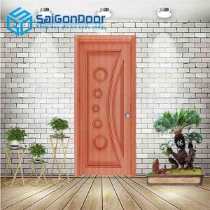 Cửa Nhựa Gỗ Composite 1K Xoan dao 2