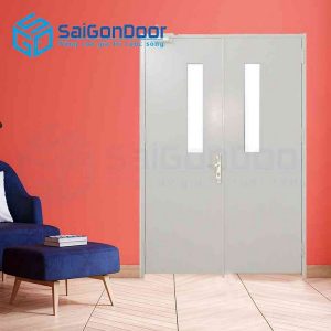 Cửa Thép Chống Cháy 2P1G2