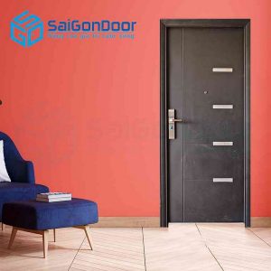 Cửa Thép Chống Cháy P1 den