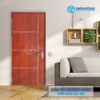 Những lưu ý khi mua cửa gỗ chống cháy cho nhà ở