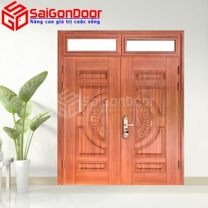 Cửa Thép Vân Gỗ SGD-KM.TVG-4C.11